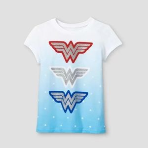 New! Girls DC Comics Wonder Woman Tshirt